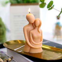 [HH00009560] شمعة ثري دي شكل كابلز معطرة لتجديد وتغير ديكور البيت وإضفاء أجواء رومانسية