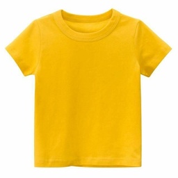 T-shirt Stock Resirve For Kids (أصفر )
