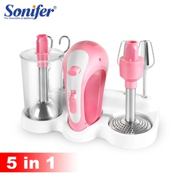 [HH00011814] SF-7030 مضرب كهربائي 5 في 1 من سونيفر بخمس سرعات مختلفة 200 واط