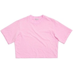 T-shirt Stock Resirve CROP TOP ( بينك )