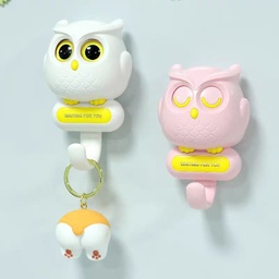 [HH00013348] هوك كيوت على شكل بومة بعيون متحركه دبل فيس