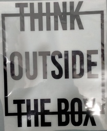 [HH00014993] Think Outside The Box Print