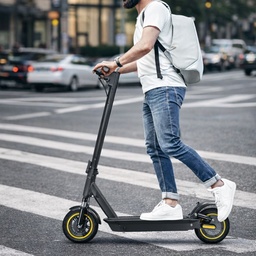 [HH00015152] سكوتر كهربائي للتنقل السريع بشاشة ديجيتال للتحكم الكامل أثناء القيادة